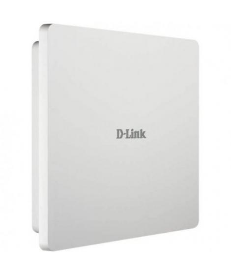 D-Link Punto de Acceso WiFi AC1200 PoE Dual Band para Exterior - 5 GHz/2.4GHz - Tasa de Transferencia Max. 867 Mbps - 2 Puertos 