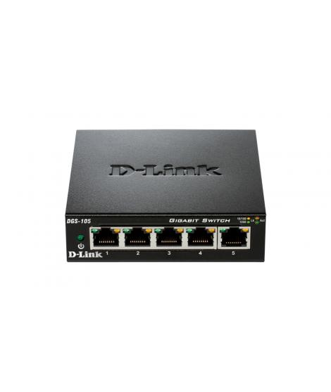 D-Link Switch 5 Puertos Gigabit 10/100/1000 Mbps