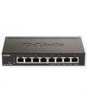 D-Link Switch Semigestionable 8 Puertos Gigabit PoE