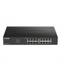 D-Link Switch Semigestionable 16 Puertos Gigabit 10/100/1000 Mbps