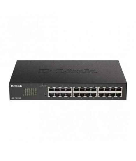 D-Link Switch Semigestionable 24 Puertos Gigabit 10/100/1000 Mbps