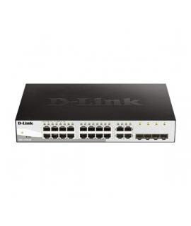 D-Link Switch Semigestionable 16 Puertos Gigabit + 4 Puertos SFP Combo