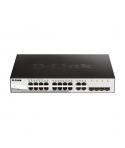 D-Link Switch Semigestionable 16 Puertos Gigabit + 4 Puertos SFP Combo