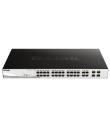 D-Link Switch Smart 24 Puertos Gigabit PoE + 4 SFP Combo