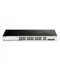 D-Link Switch Semigestionable 24 Puertos Gigabit + 4 Puertos Giga Combo