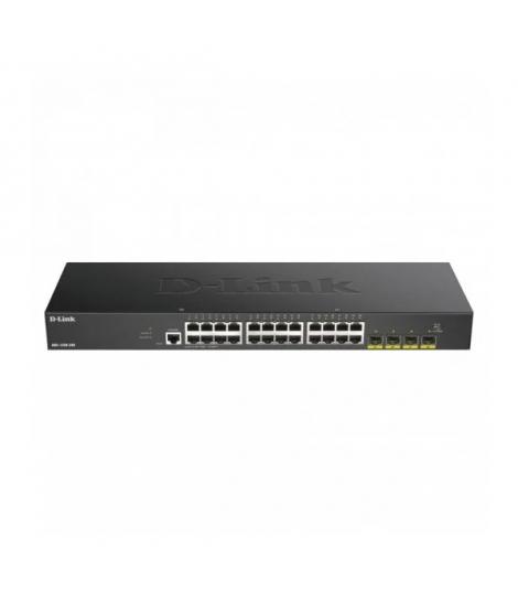 D-Link Switch Semiestionable 24 Puertos Gigabit + 4 Puertos 10G SFP+