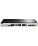 D-Link Switch Semigestionable 24 Puertos Gigabit + 4 Puertos 10G SFP+