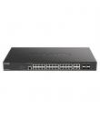 D-Link Switch Gestionado 24 Puertos Gigabit + 4 SFP