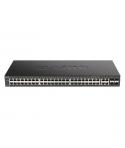 D-Link Switch Gestionado 48 Puertos GIGA + 4 Puertos Combo SFP