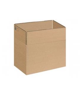 Dohe Cajas de Embalaje de 4 Solapas - Medidas 400x290x220mm - Carton de Canal 3mm - Resistente y Duradero - Ideal para Envios y 