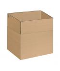 Dohe Cajas de Embalaje de 4 Solapas - Medidas 440x325x420mm - Carton de Canal 3mm - Resistente y Duradero - Ideal para Envios y 