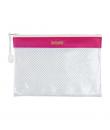 Dohe Bolsa Cremallera PVC - 24x17.5mm - Resistente al Agua - Ideal para Documentos A5