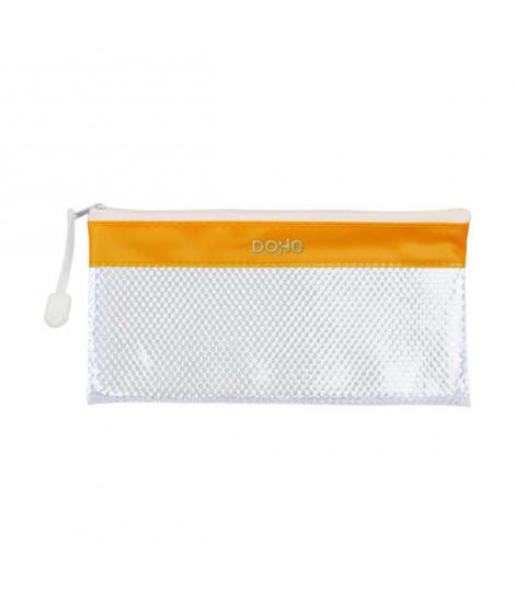 Dohe Bolsa Cremallera PVC - 22x11cm - Resistente al Agua - Ideal para Viajes - Cierre Seguro