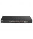 D-Link Switch Gestionable L2 24 Puertos Gigabit 10G SFP+ + 4 Puertos 10G