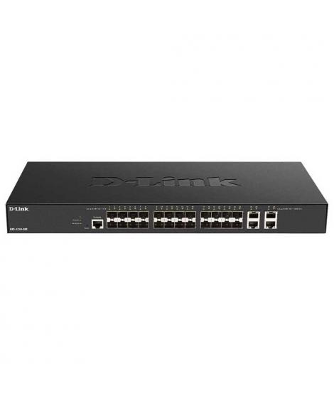 D-Link Switch Gestionable L2 24 Puertos Gigabit 10G SFP+ + 4 Puertos 10G