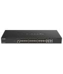 D-Link Switch Gestionable L2 24 Puertos Gigabit 10G SFP+ + 4 Puertos 10G