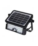 Elbat Foco Led Solar Multifuncion 5W - 500LM - Luz Fria 6000K - Sensor de Movimiento