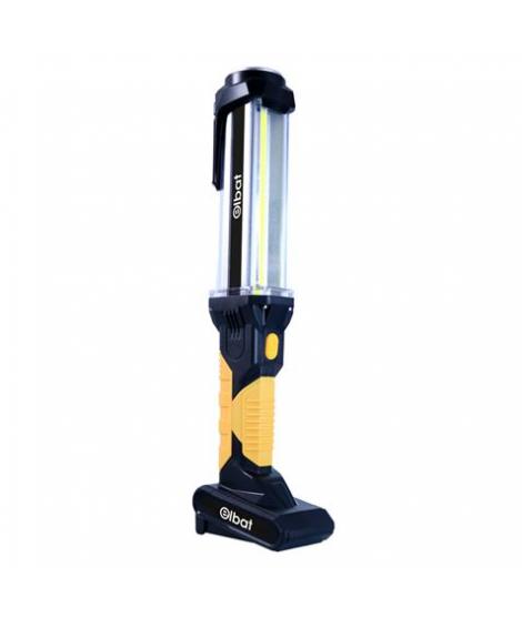 Elbat Linterna LED Recargable - Gancho e Iman - Cob + LED 10W 800LM - Color Negro