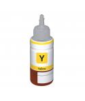 Epson 102103104106111112113T6644T6734 Amarillo Botella de Tinta Generica - Reemplaza