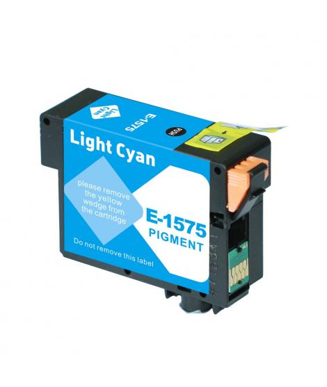 Epson T1575 Cyan Light Cartucho de Tinta Pigmentada Generico - Reemplaza C13T15754010