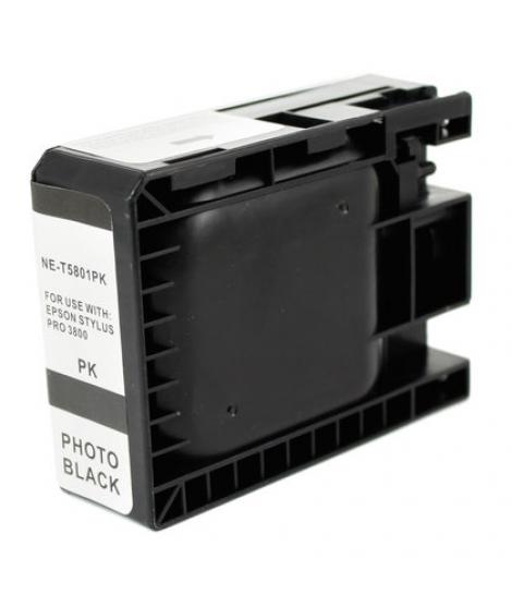 Epson T5801 Negro Photo Cartucho de Tinta Pigmentada Generico - Reemplaza C13T580100