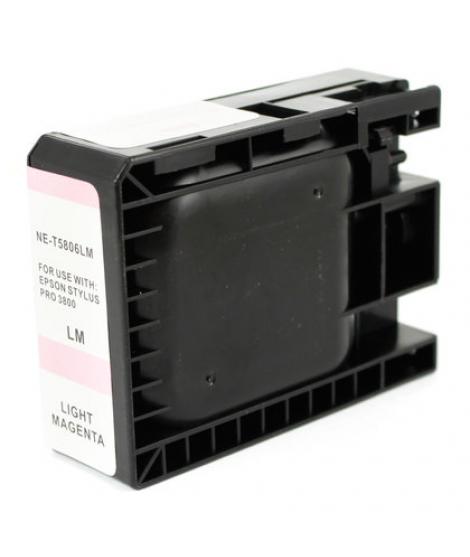 Epson T5806 Magenta Light Cartucho de Tinta Pigmentada Generico - Reemplaza C13T580600