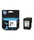 HP 302 Negro Cartucho de Tinta Original - F6U66AE