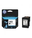 HP 302 Negro Cartucho de Tinta Original - F6U66AE