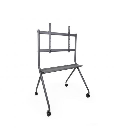 Tooq Soporte Suelo Ruedas Pantallas "Istand" 50"-86" - Color Gris