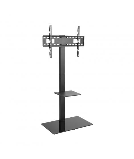 Aisens Soporte de Suelo con Bandeja DVD (37"-70", 40Kg) - Color Negro