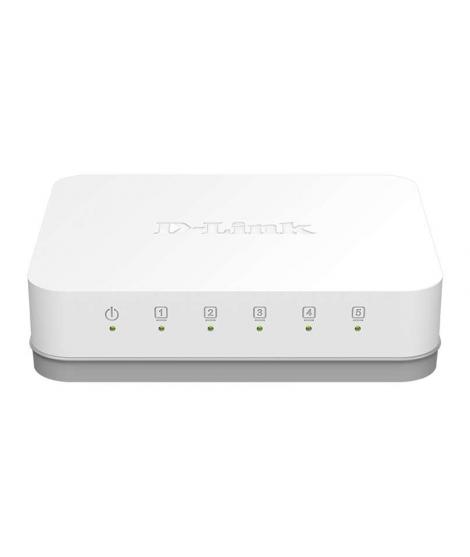 D-Link Switch 5 Puertos Gigabit 10/100/1000 Mbps