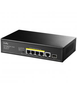 Cudy GS1005P Switch Gigabit PoE+ de 5 Puertos con 1 Ranura SFP