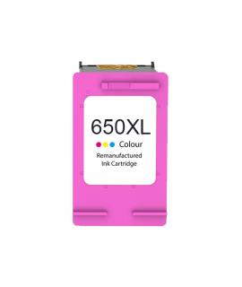 HP 650XL Color Cartucho de Tinta Remanufacturado - Reemplaza CZ102AE