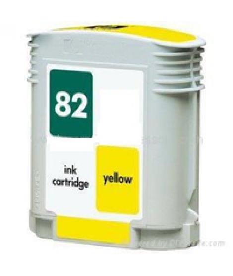 HP 82 Amarillo Cartucho de Tinta Generico - Reemplaza C4913A