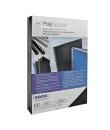 GBC PolyOpaque Pack de 100 Portadas de Encuadernar A4 - 300 Micras - Color Negro