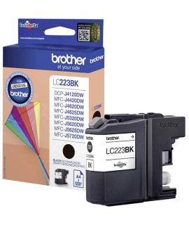 Brother LC223 Negro Cartucho de Tinta Original - LC223BKBP