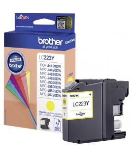 Brother LC223 Amarillo Cartucho de Tinta Original - LC223YBP