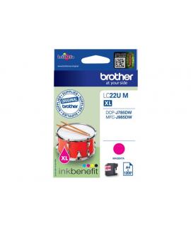 Brother LC22U Magenta Cartucho de Tinta Original - LC22UMBP