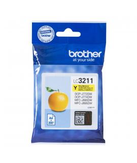 Brother LC3211 Amarillo Cartucho de Tinta Original - LC3211Y