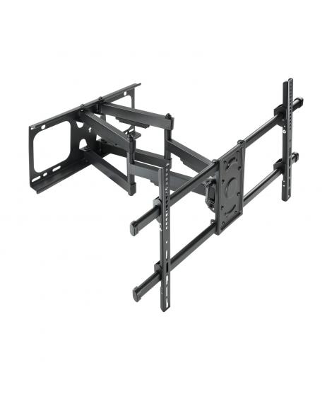 Tooq Soporte de Pared con Doble Brazo Articulado para TV de 37"-90" - Giratorio e Inclinable - Peso Max 75Kg - VESA 800x400mm - 