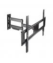 Tooq Soporte de Pared con Brazo Articulado para TV de 37"-70" - Giratorio e Inclinable - Peso Max 50Kg - VESA 600x400mm - Color 