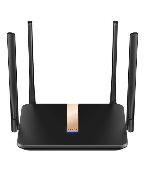 Cudy LT500D Router WiFi AC1200 4G LTE Doble Banda - 1x Puerto Wan 10/100Mbps y 3x Puertos Lan 10/100Mbps - 2x Antenas WiFi y 2x 