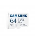 Samsung EVO Plus Tarjeta Micro SDXC 64GB UHS-I U1 Clase 10 con Adaptador