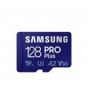 Samsung PRO Plus Tarjeta Micro SDXC 128GB UHS-I U3 Clase 10 con Adaptador