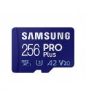 Samsung PRO Plus Tarjeta Micro SDXC 256GB UHS-I U3 Clase 10 con Adaptador