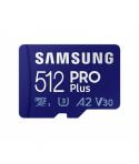 Samsung PRO Plus Tarjeta Micro SDXC 512GB UHS-I U3 Clase 10 con Adaptador