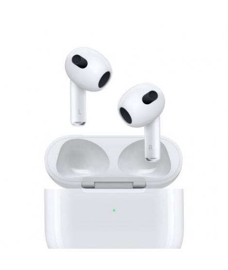 Apple AirPods 3ª Generacion Auriculares Inalambricos Bluetooth - 2 Microfonos - Control Tactil - Autonomia hasta 6h