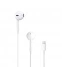 Apple EarPods Auriculares Binaurales Lightning - Microfono Integrado - Control de Volumen - Color Blanco