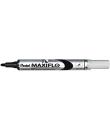 Pentel Maxiflo Rotulador para Pizarra Blanca - Regulacion del Flujo de Tinta - Punta de Bala - Ancho de Linea 2mm - 50% de Mater