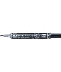 Pentel Maxiflo Flex-Feel Rotulador para Pizarra Blanca - Punta Flexible 4.6mm - Trazo de 1 a 5mm - Dosificacion de Tinta mediant